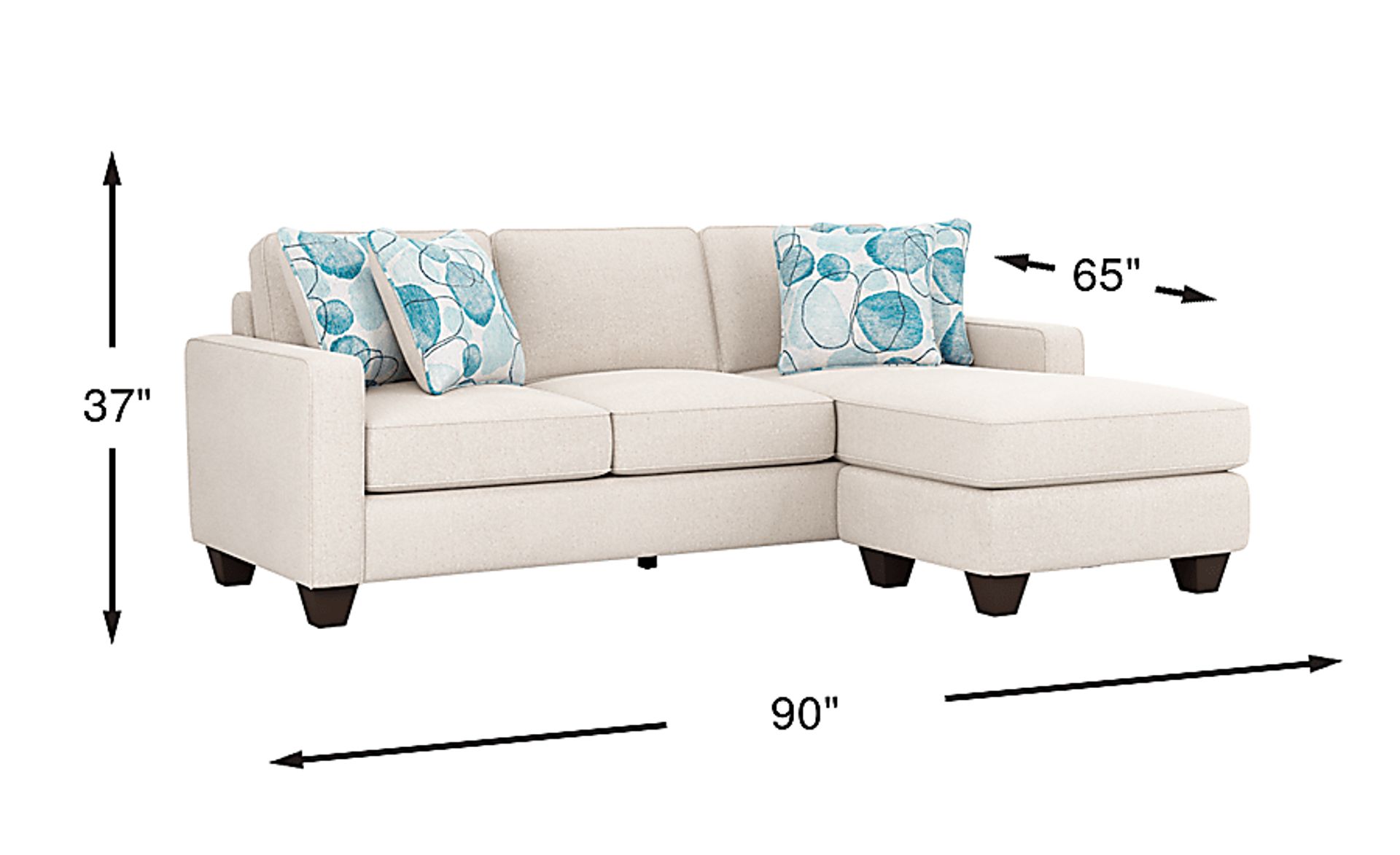 Dimension Image. Please refer to the Dimension Tab on this page for dimension details.