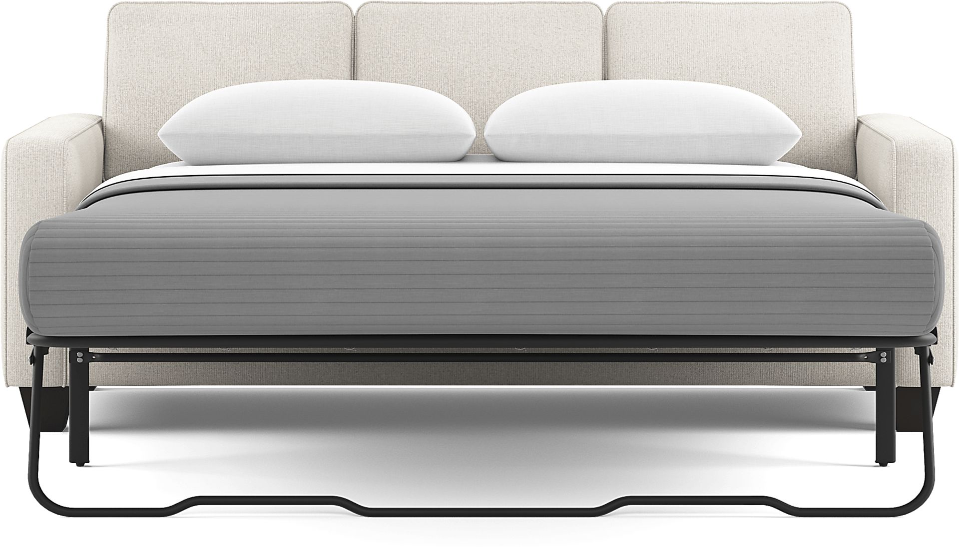 Alanis Bay White Sleeper Sofa - Image 3