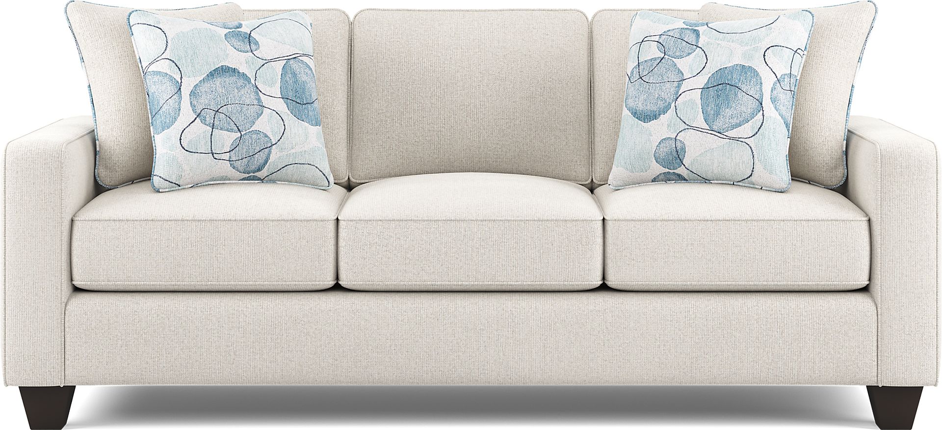 Alanis Bay White Sleeper Sofa - Image 1