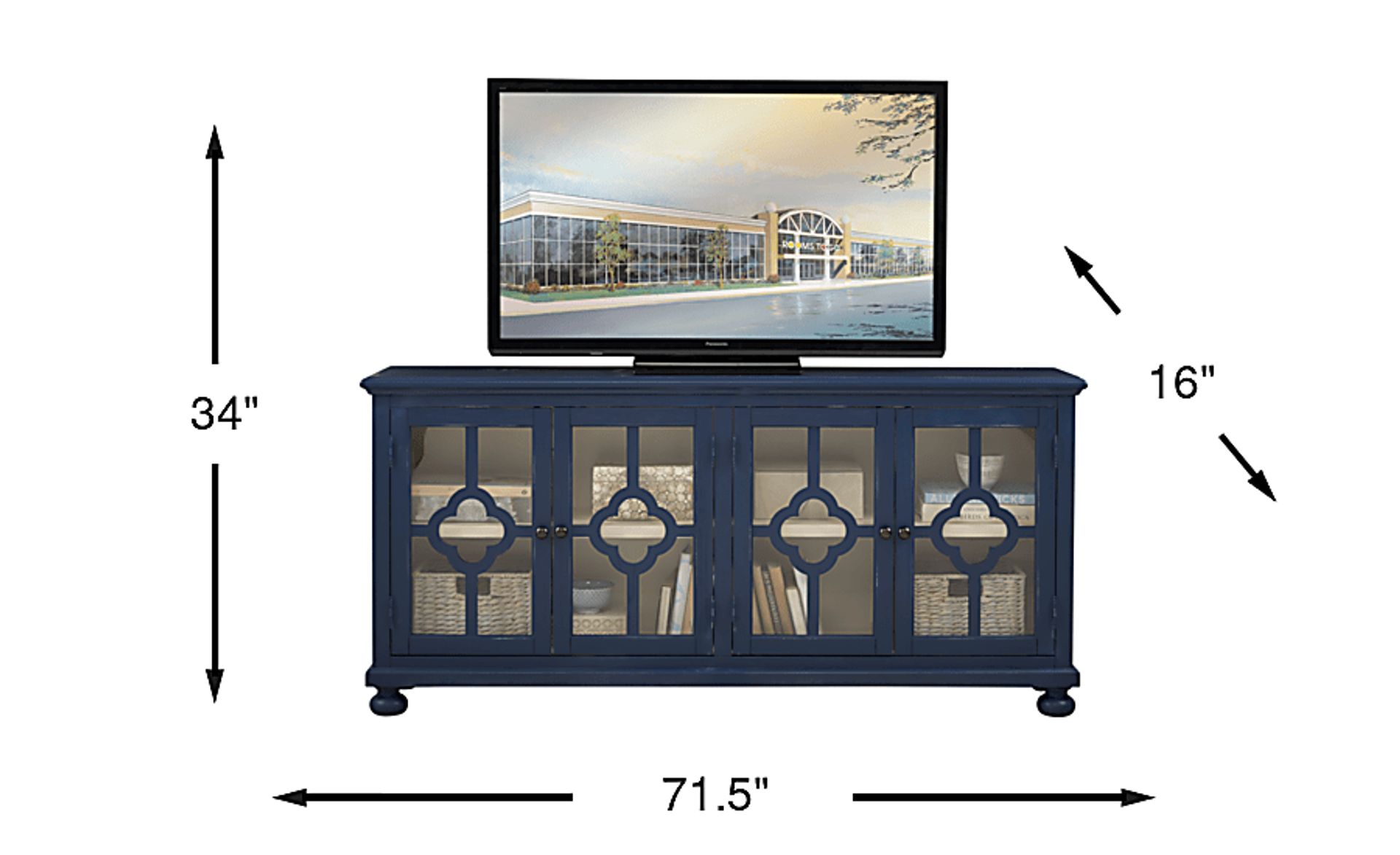 Dimension Image. Please refer to the Dimension Tab on this page for dimension details.