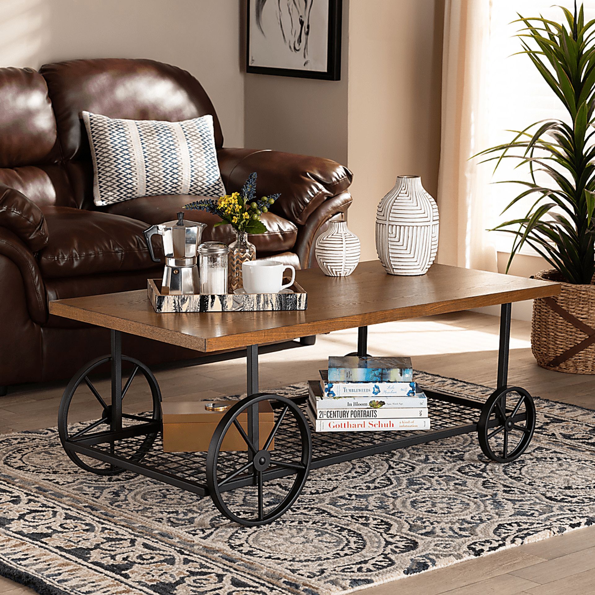 Alanson Brown Cocktail Table - Image 6