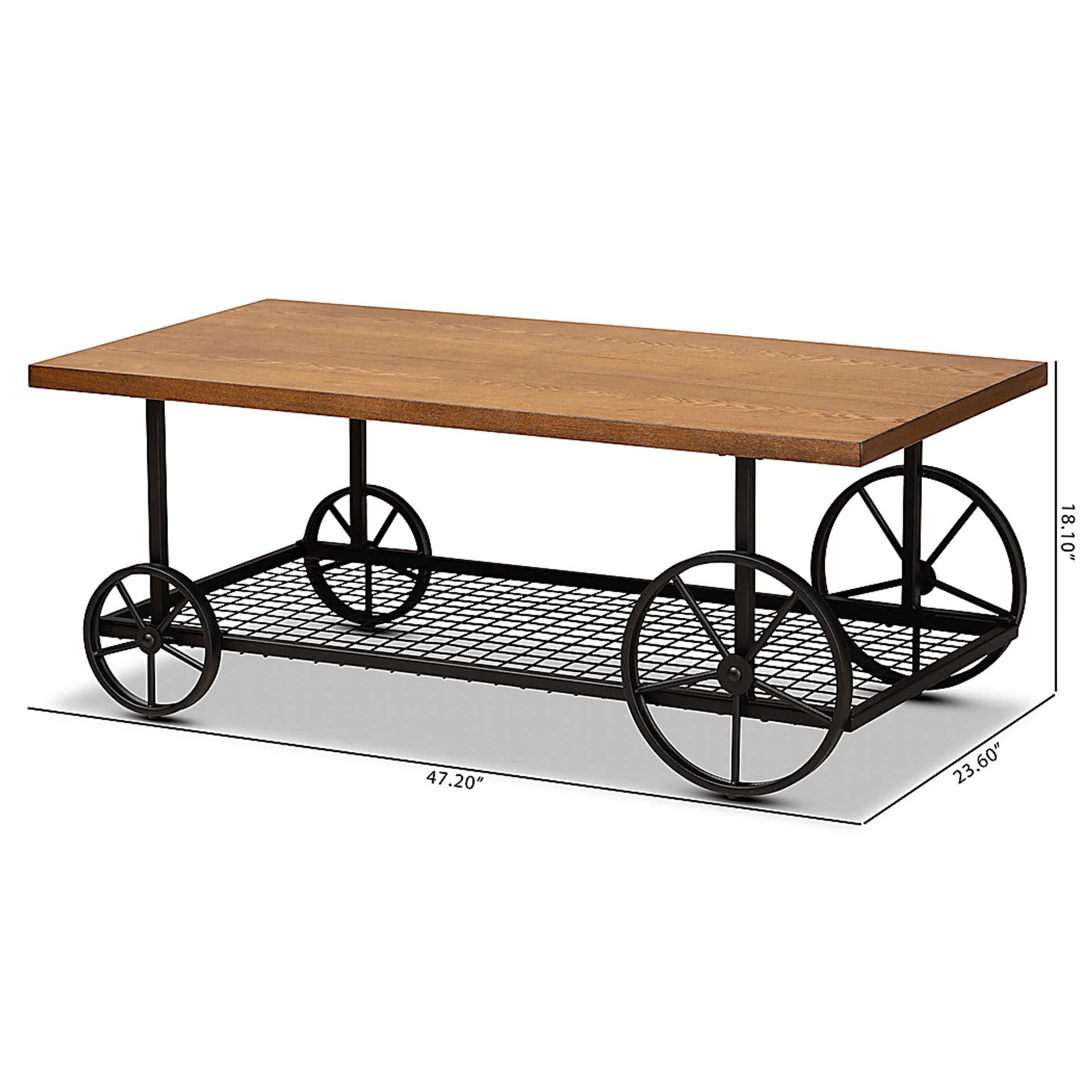 Alanson Brown Cocktail Table - Image 8