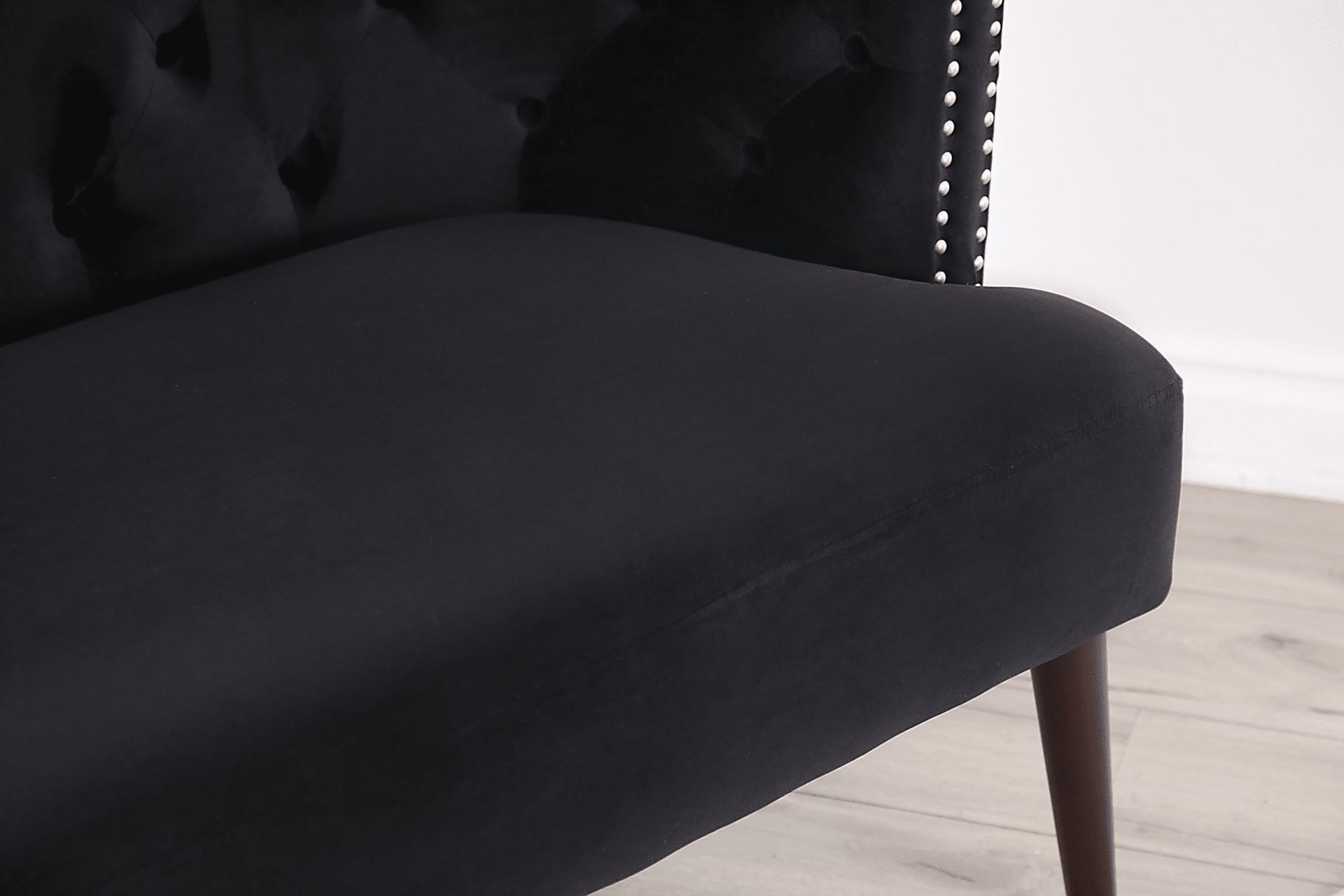 Alanton Black Settee - Image 7
