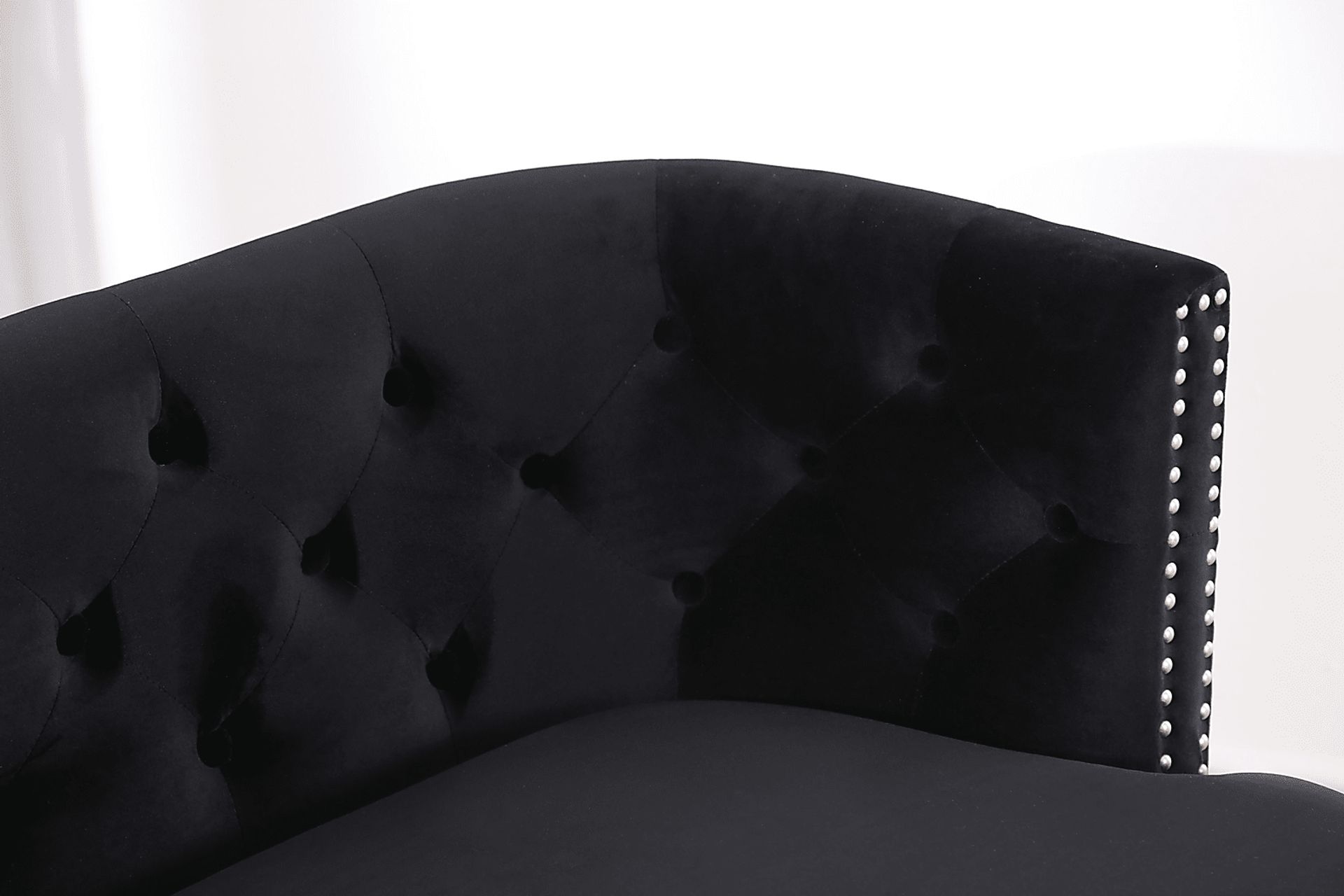 Alanton Black Settee - Image 9