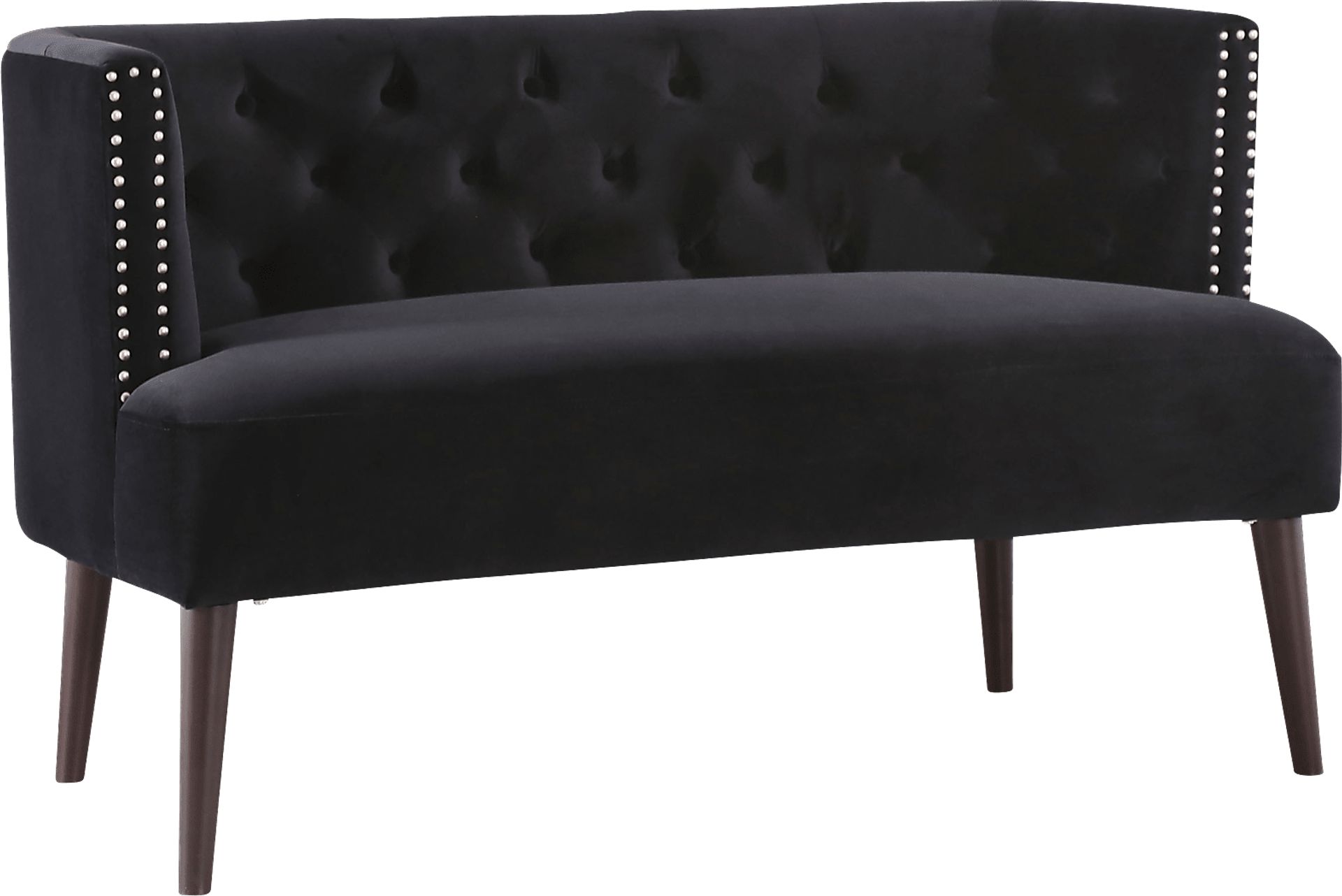 Alanton Black Settee - Image 1