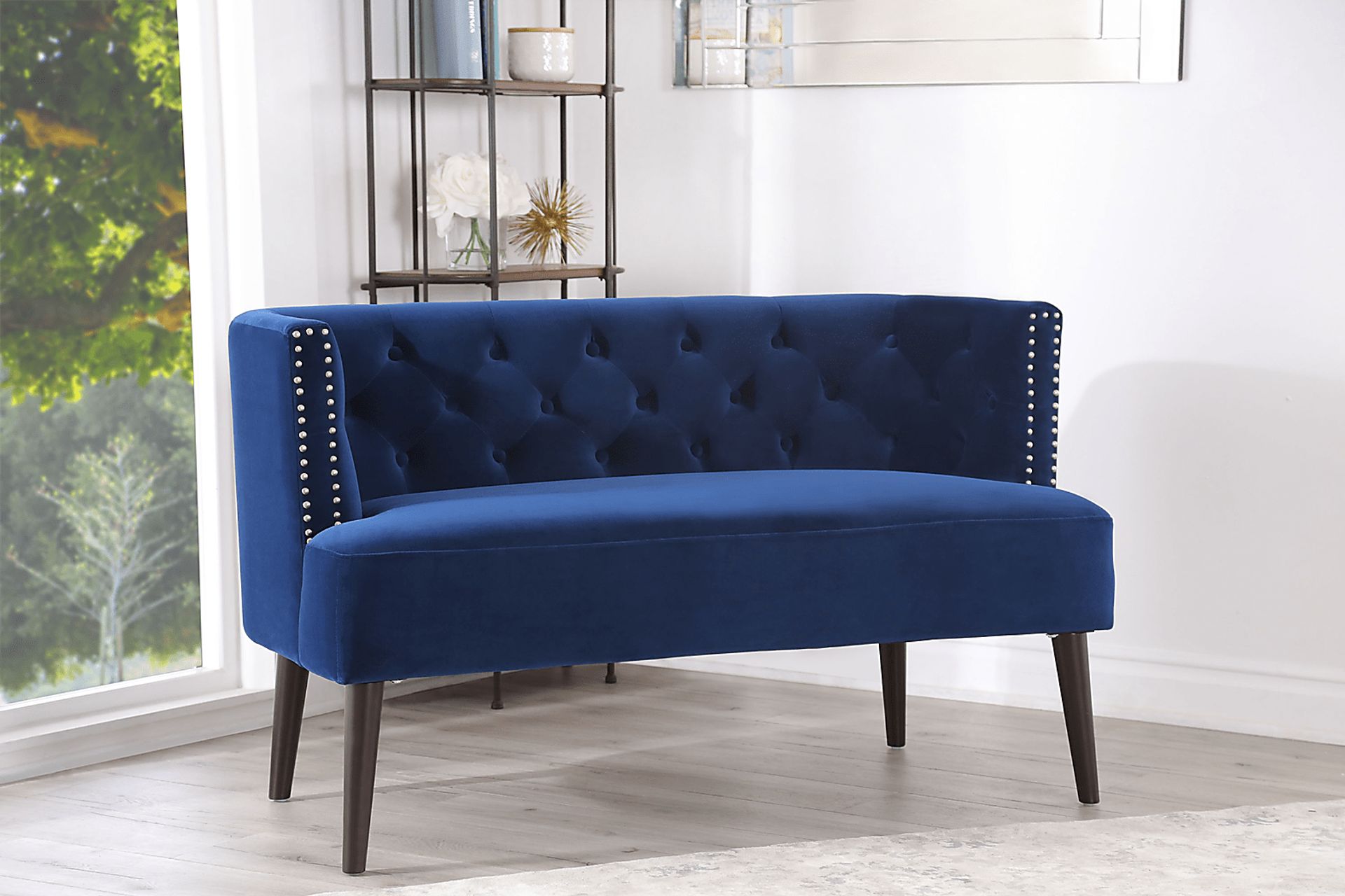 Alanton Blue Settee - Image 3