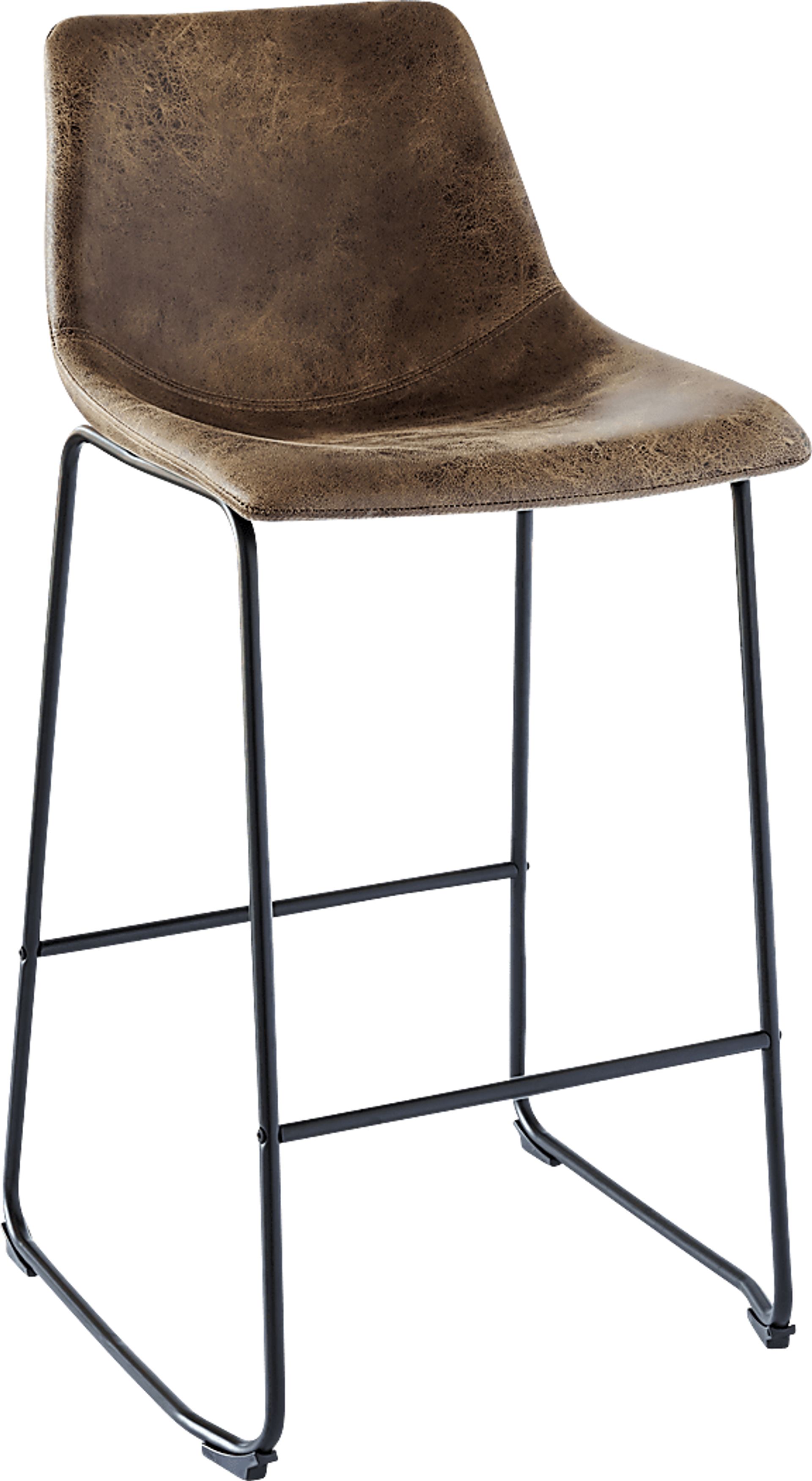 Alapai Brown Barstool Set of 2 - Image 2