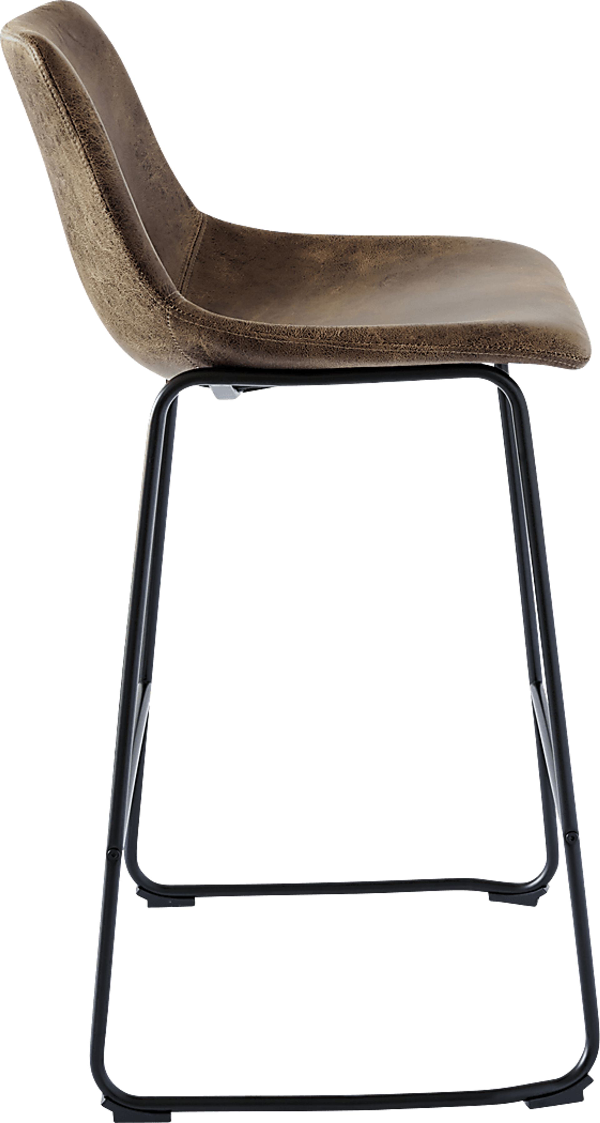 Alapai Brown Barstool Set of 2 - Image 4