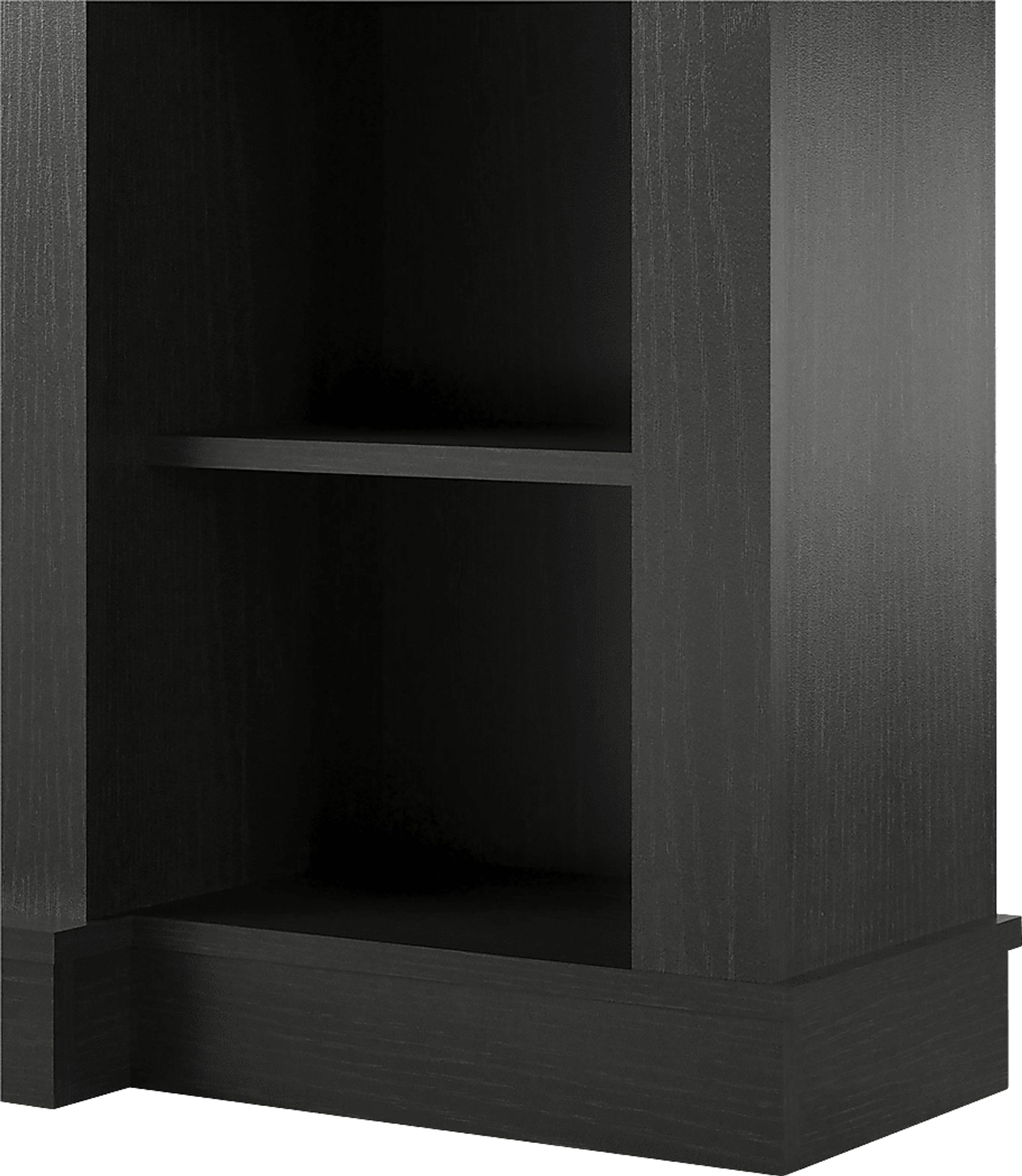Alarice Black 61 in. Console with Electric Fireplace - Image 5