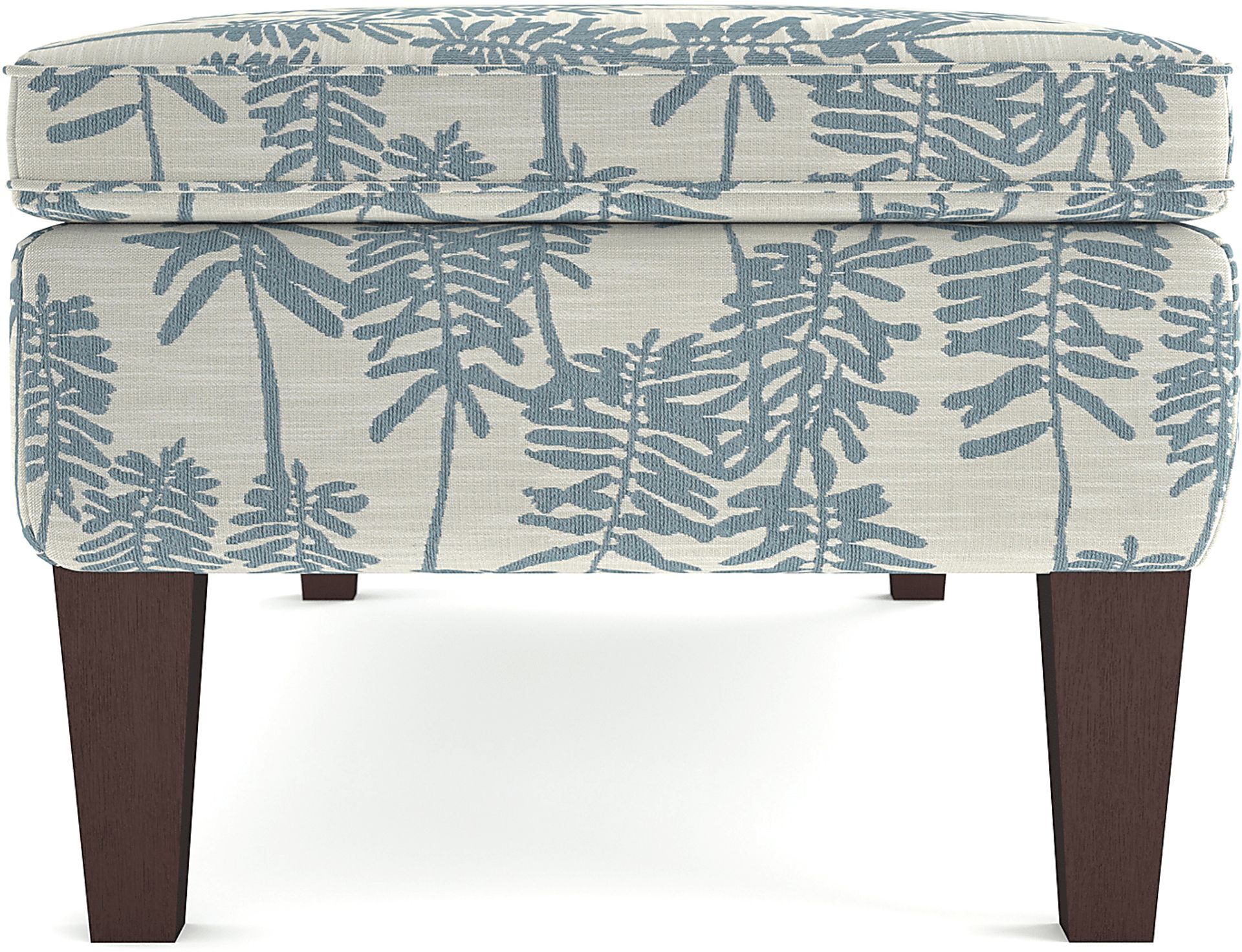 Alasan Blue Storage Ottoman - Image 3