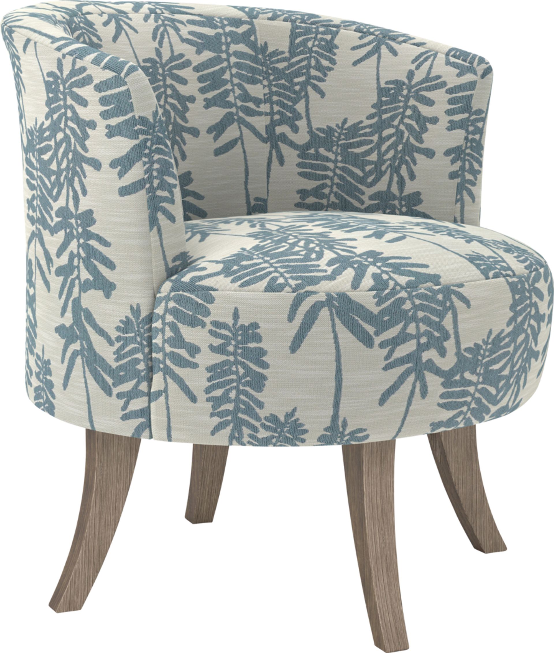 Alasan Blue Swivel Chair - Image 1