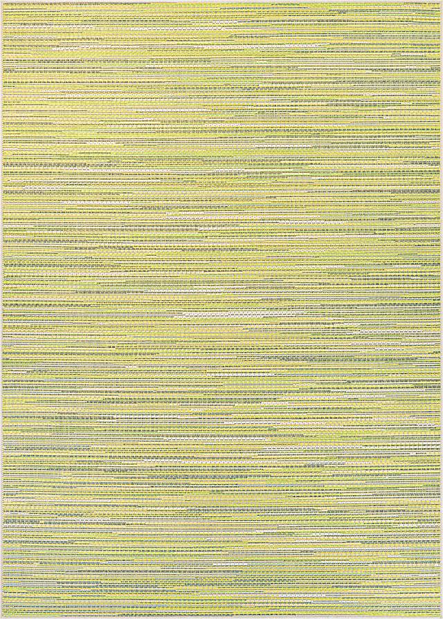 Alassio Yellow 5'10 x 9'2 Indoor/Outdoor Rug - Thumbnail - Image 1
