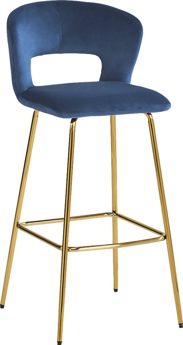 Alastor Blue Cut Out Barstool - Thumbnail - Image 1