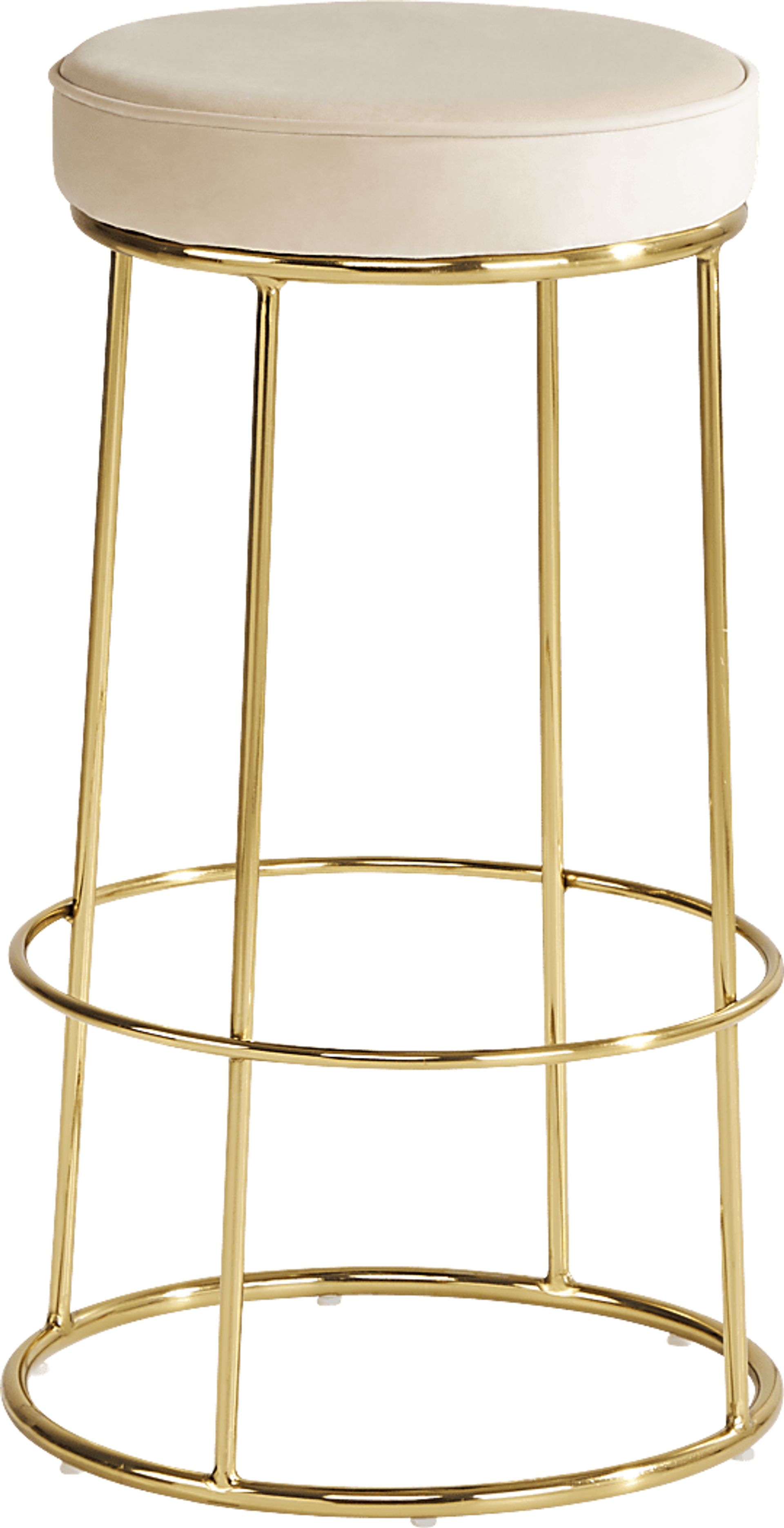 Alastor Khaki Barstool - Image 1