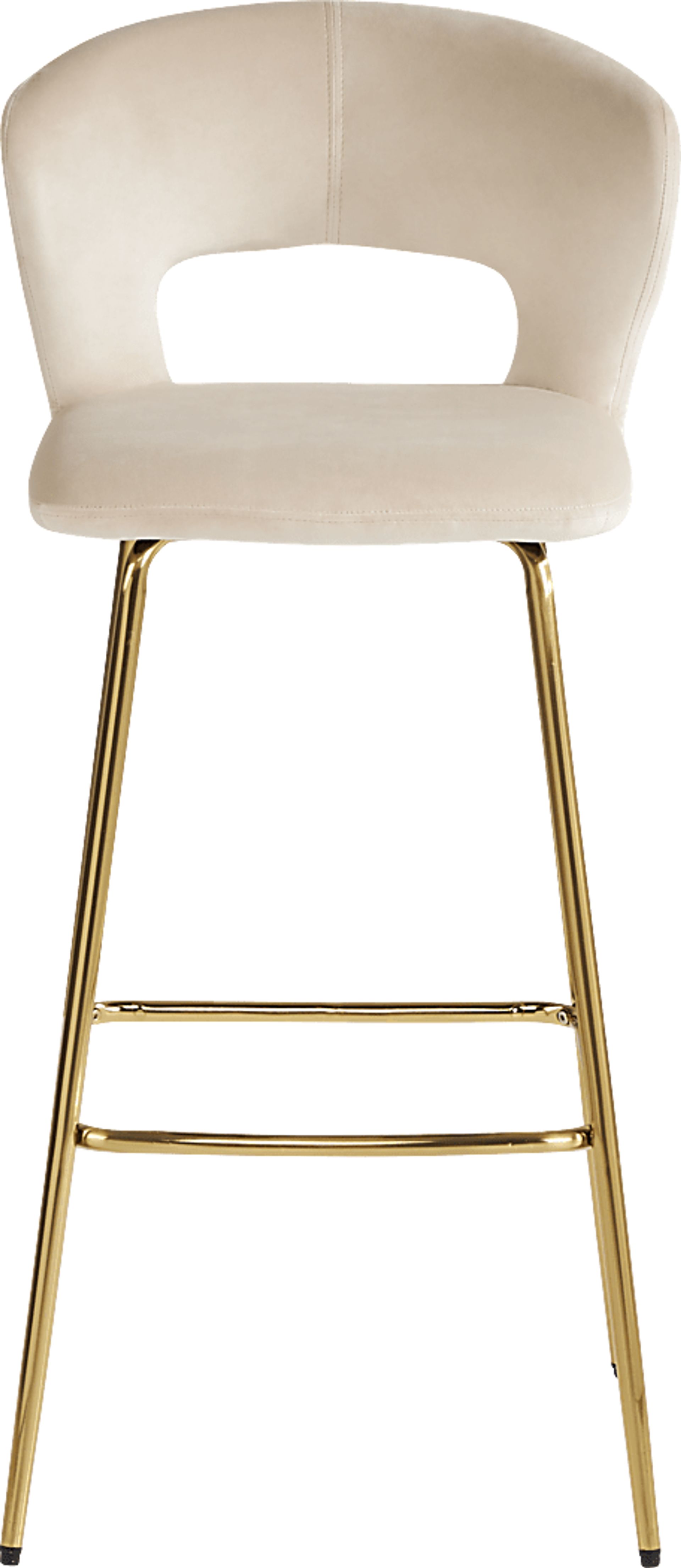 Alastor Khaki Cut Out Barstool - Image 2