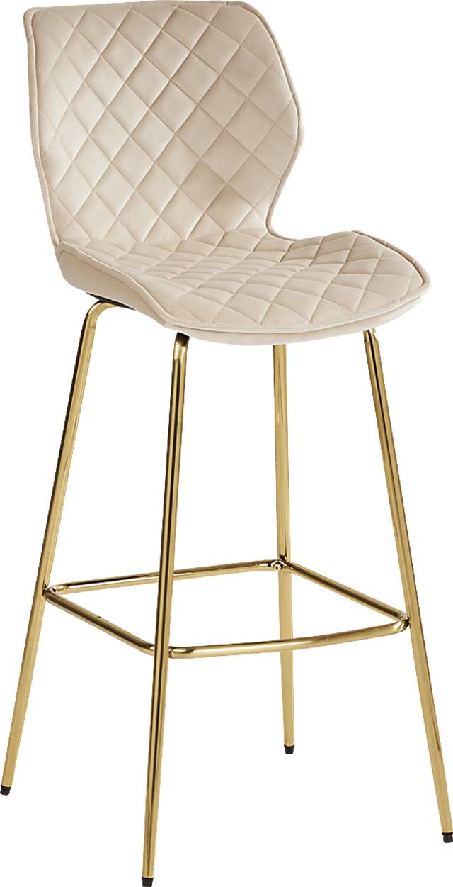 Alastor Khaki Diamond Barstool - Thumbnail - Image 1