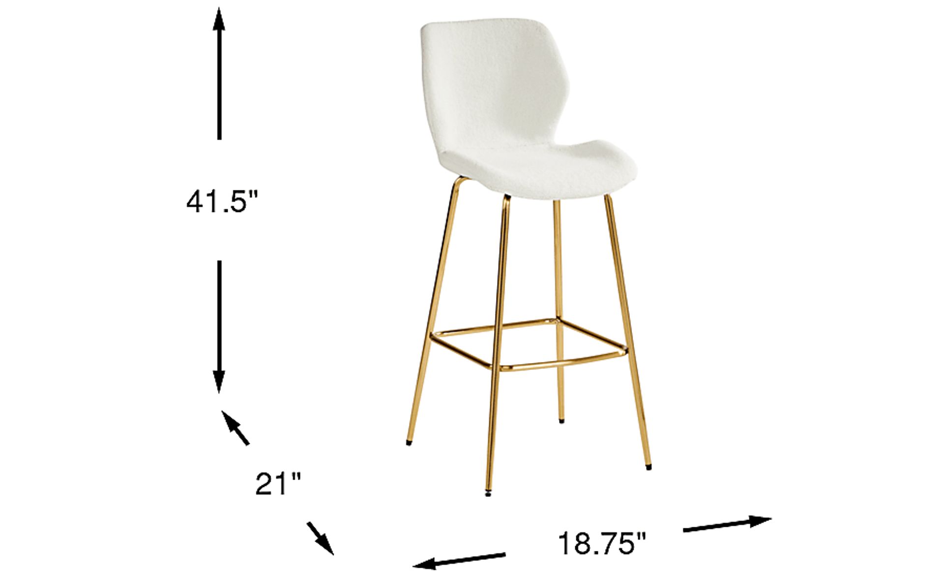 Dimension Image. Please refer to the Dimension Tab on this page for dimension details.