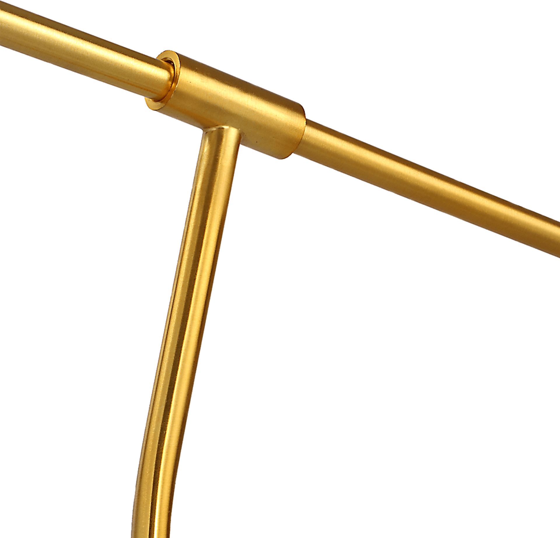 Alatka Drive Gold Floor Lamp - Image 7