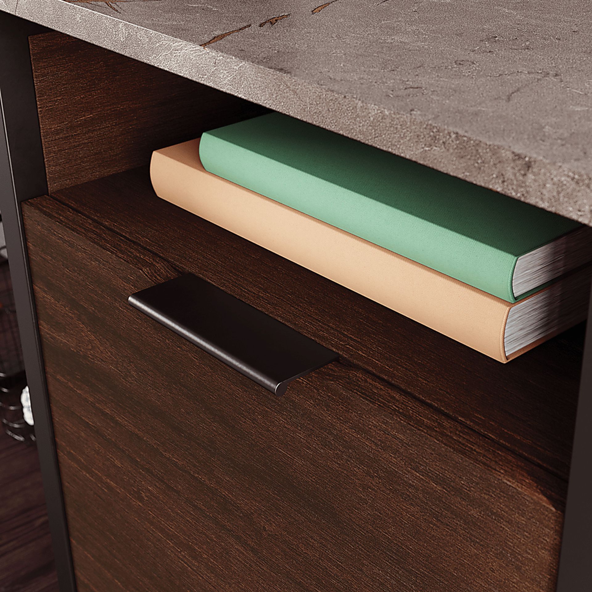 Alatna Brown Desk - Image 4