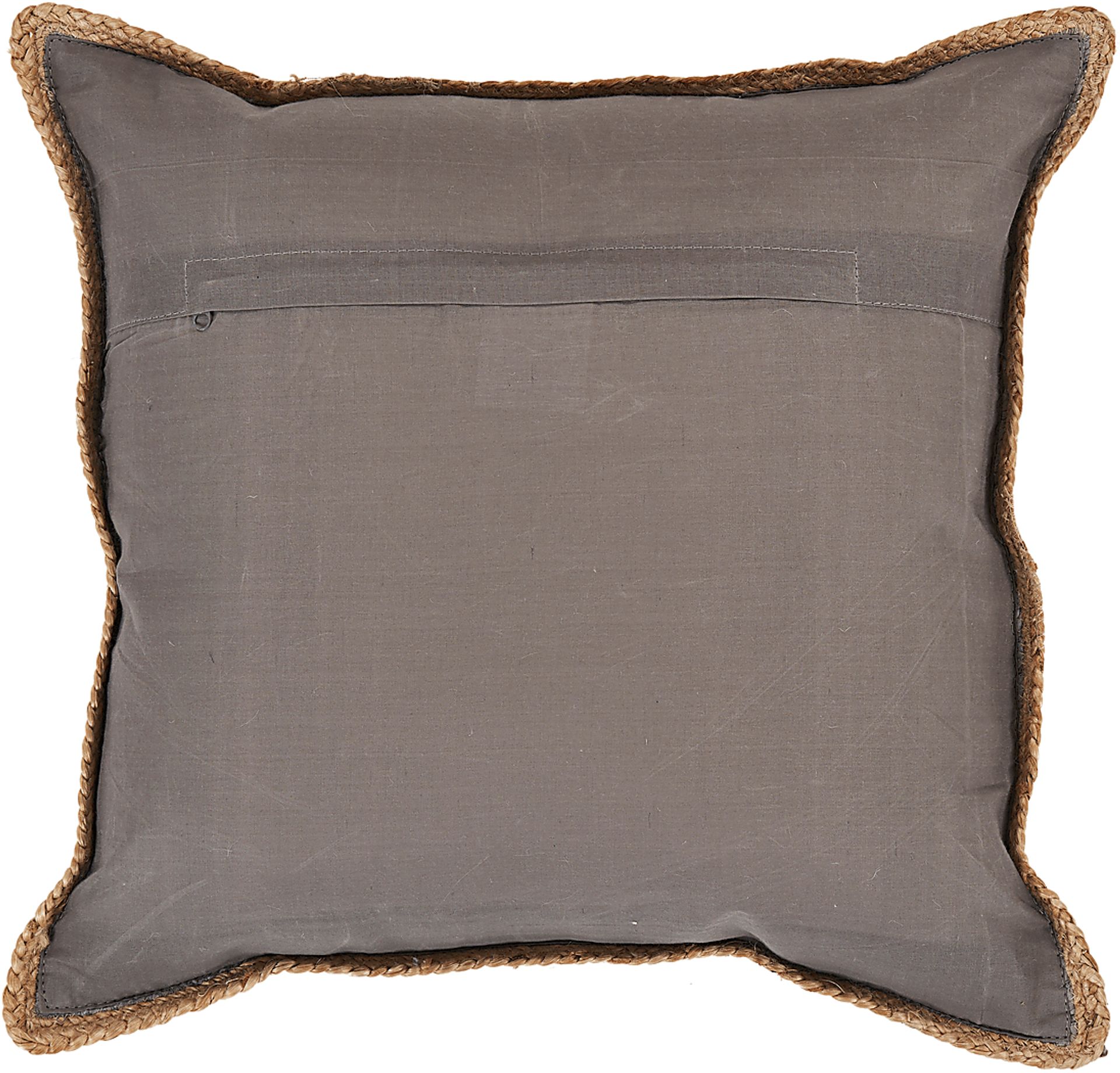 Alayan Dark Gray Throw Pillow - Image 3