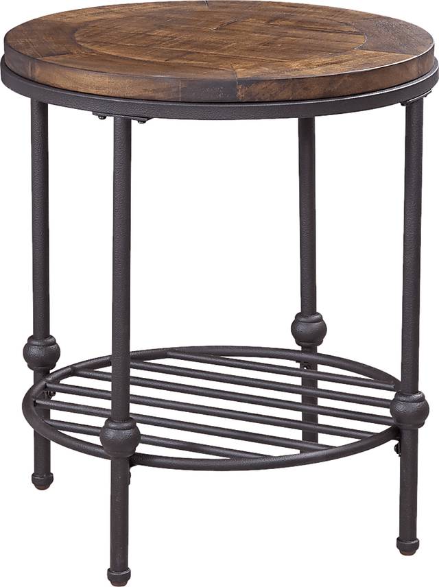 Alayne Brown End Table - Thumbnail - Image 1