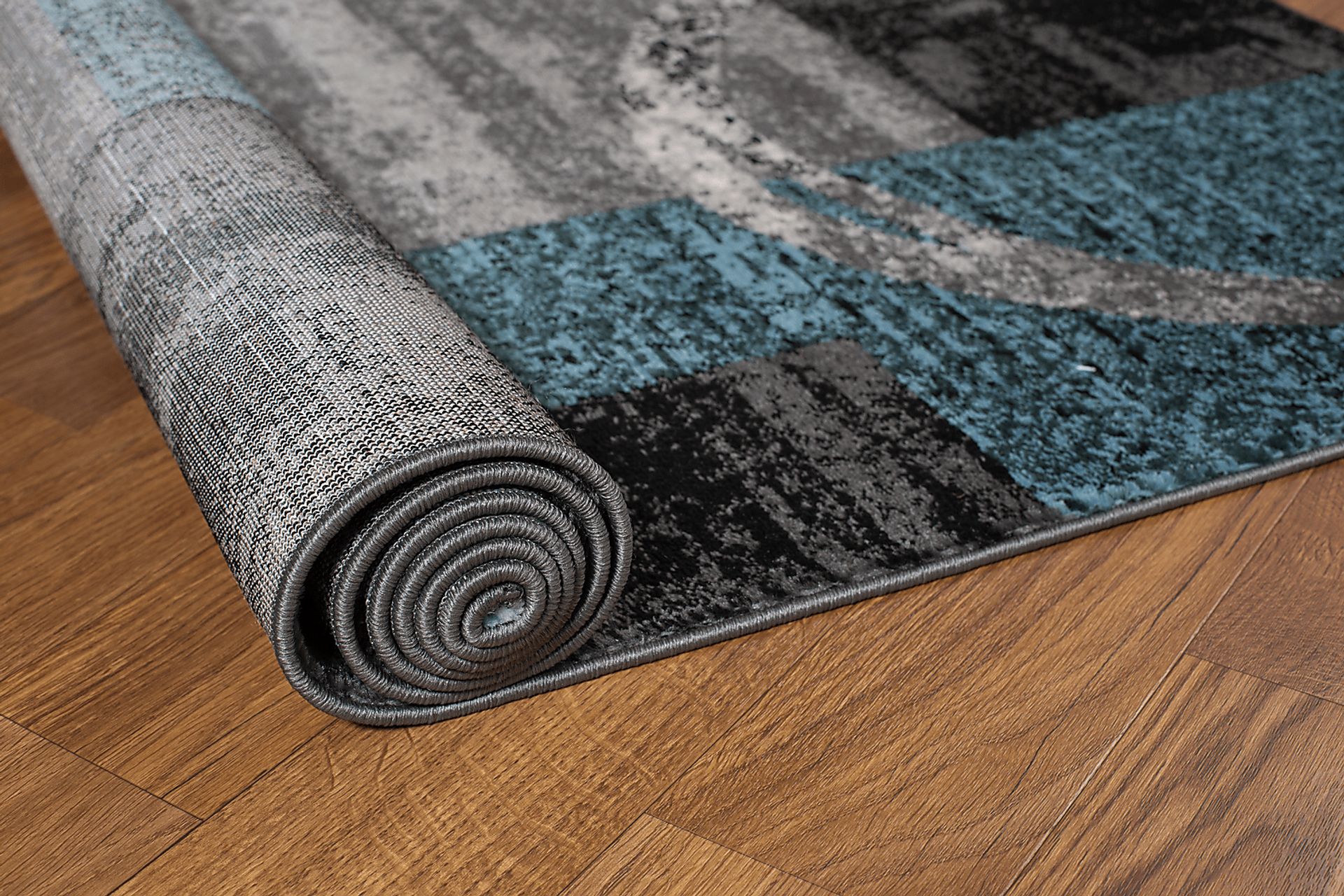 Alayno Teal 5'3 x 7'3 Rug - Image 8