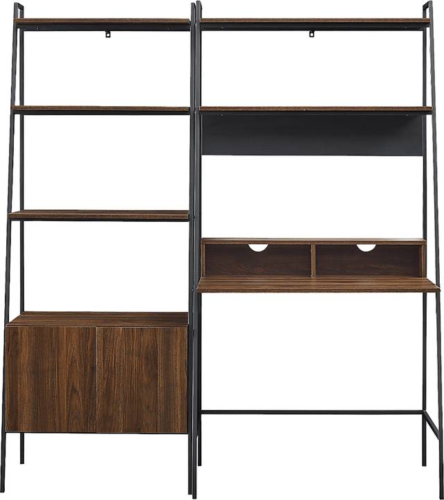 Albaneen Brown 2 Pc. Desk Set - Thumbnail - Image 2