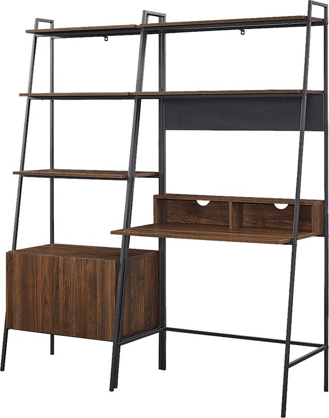 Albaneen Brown 2 Pc. Desk Set - Thumbnail - Image 1