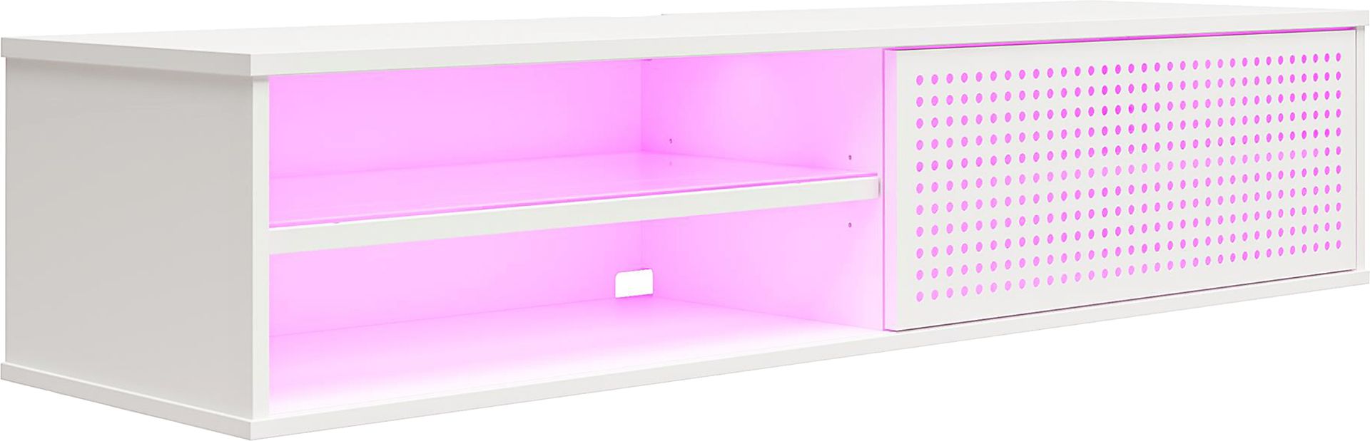 Albanene White 57 In. Console - Image 1