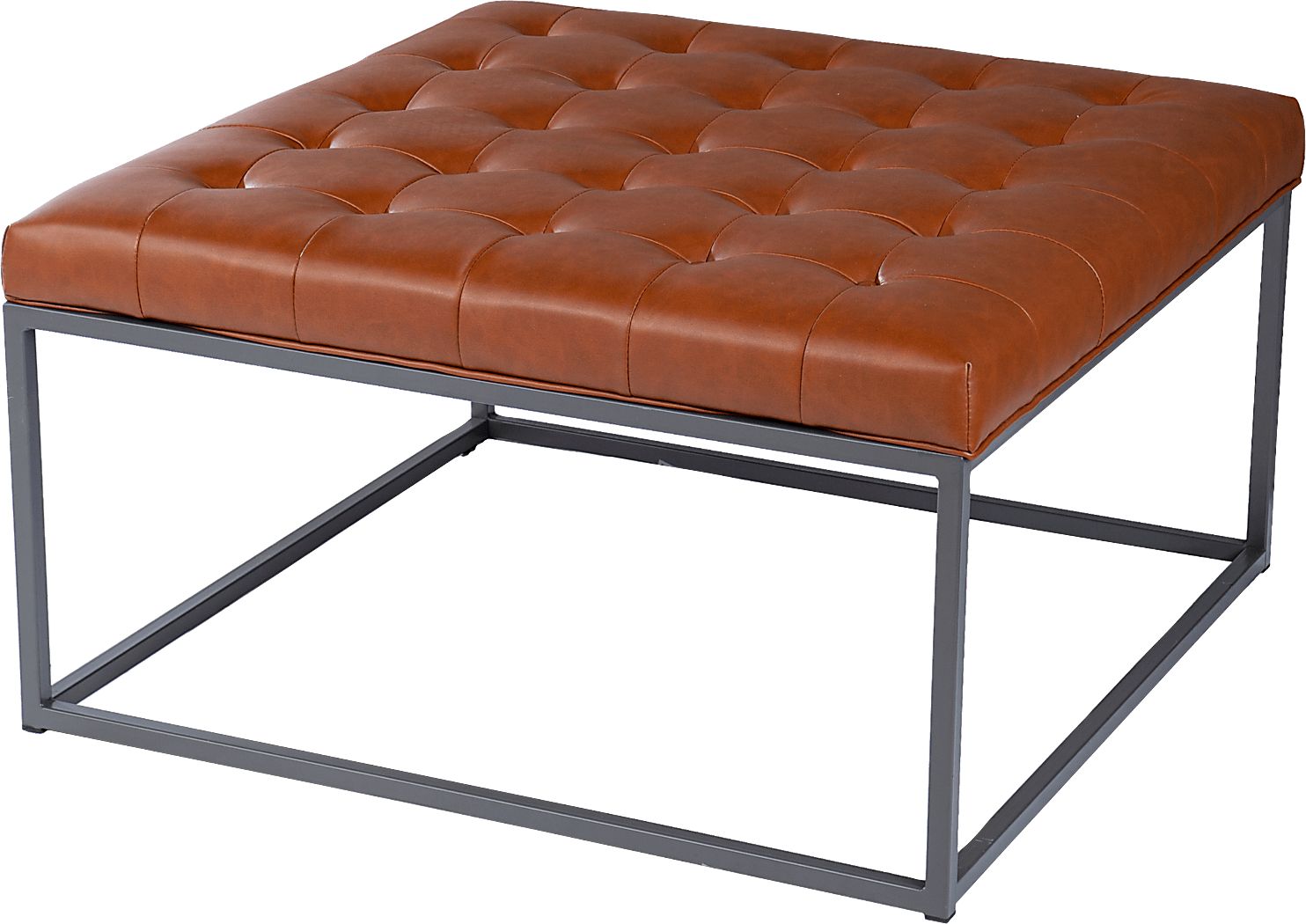 Albania Brown Cocktail Ottoman
