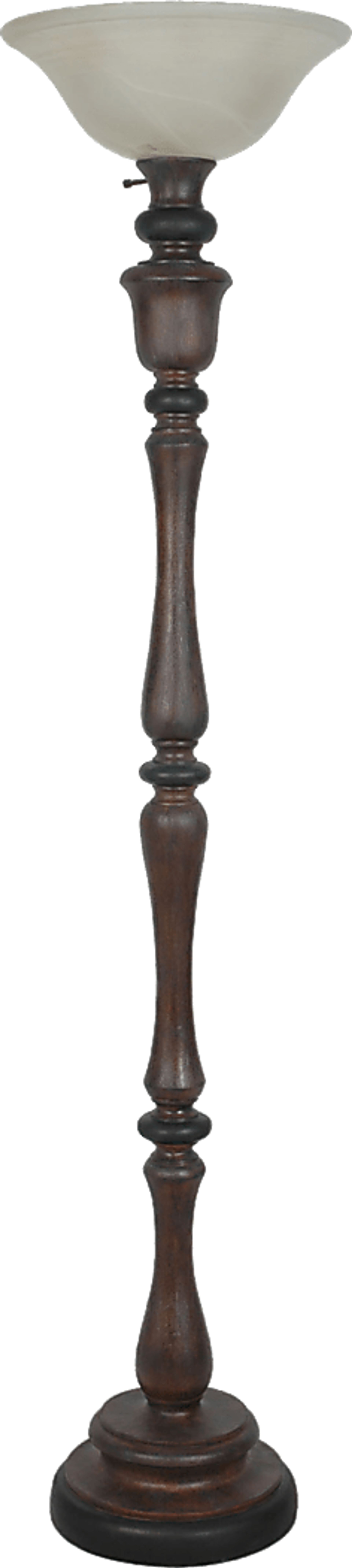 Albany Hall Brown Floor Lamp - Image 1