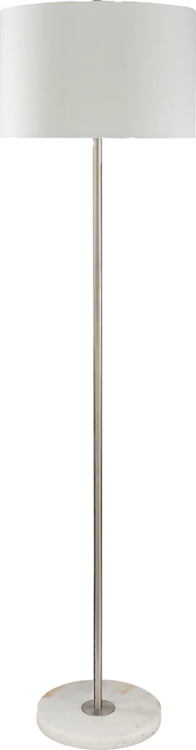 Albany Post Nickel Floor Lamp - Thumbnail - Image 1