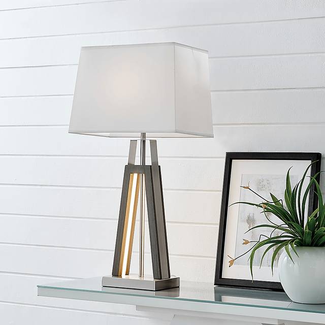 Albatross Point Gray Table Lamp - Thumbnail - Image 3