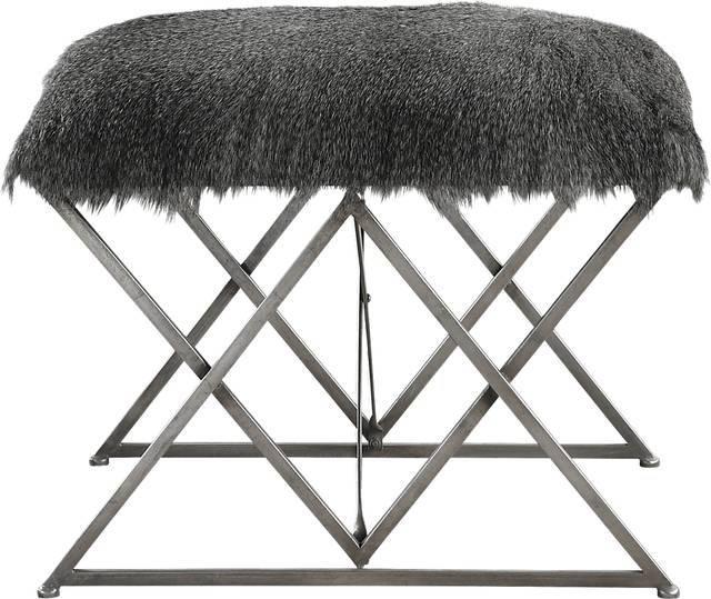 Albercorn Gray Accent Bench - Thumbnail - Image 1