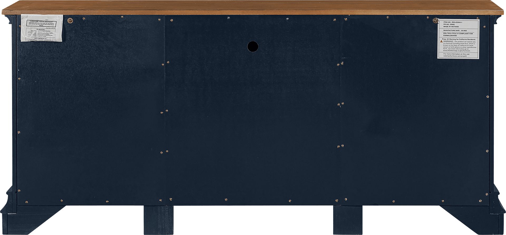 Albermarle Blue 68.5 in. Console - Image 14