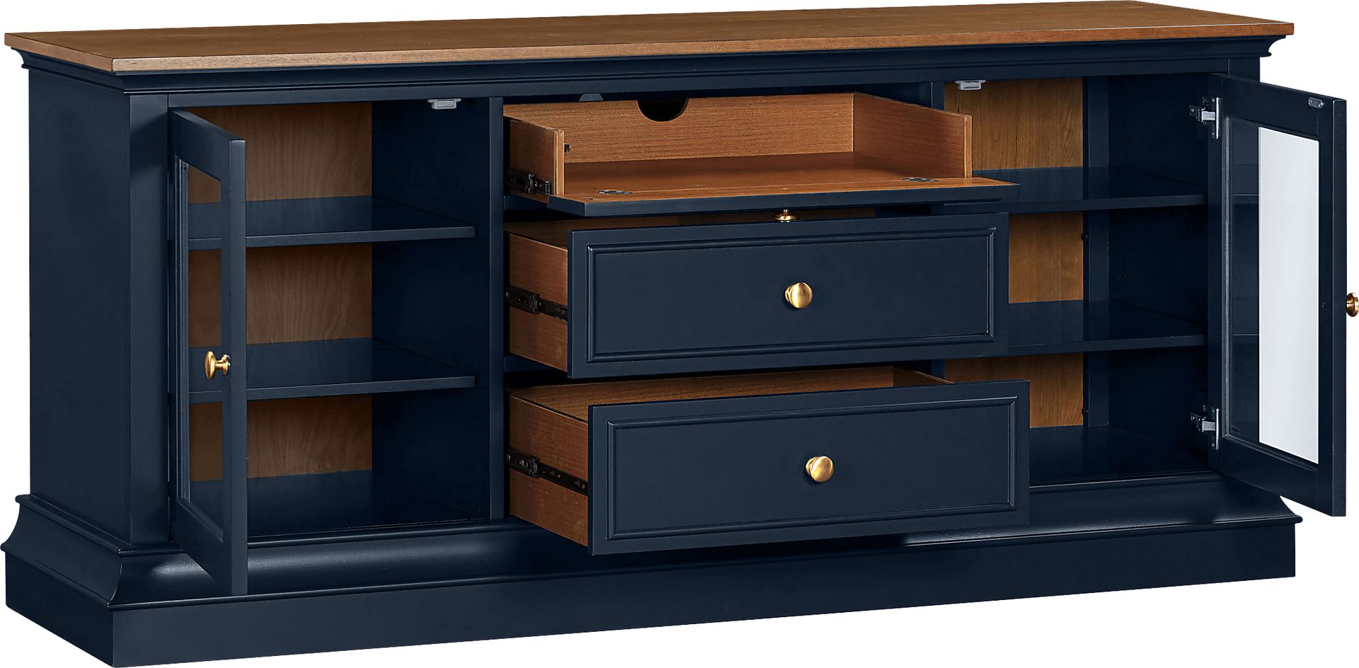 Albermarle Blue 68.5 in. Console - Image 5