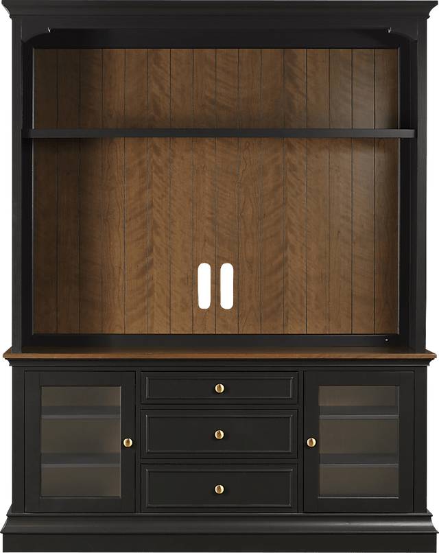 Albermarle Charcoal 2 Pc Wall Unit with 68.5 in. Console - Thumbnail - Image 1