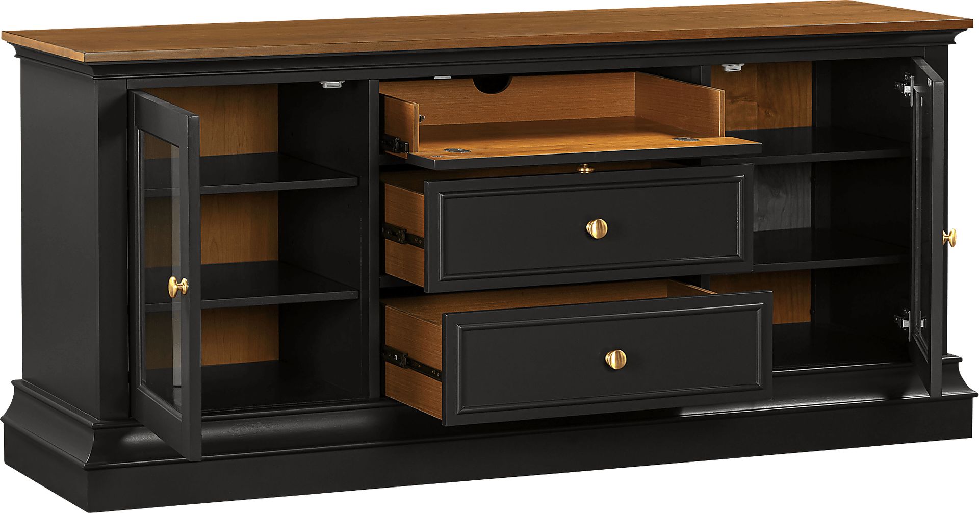 Albermarle Charcoal 68.5 in. Console - Image 5