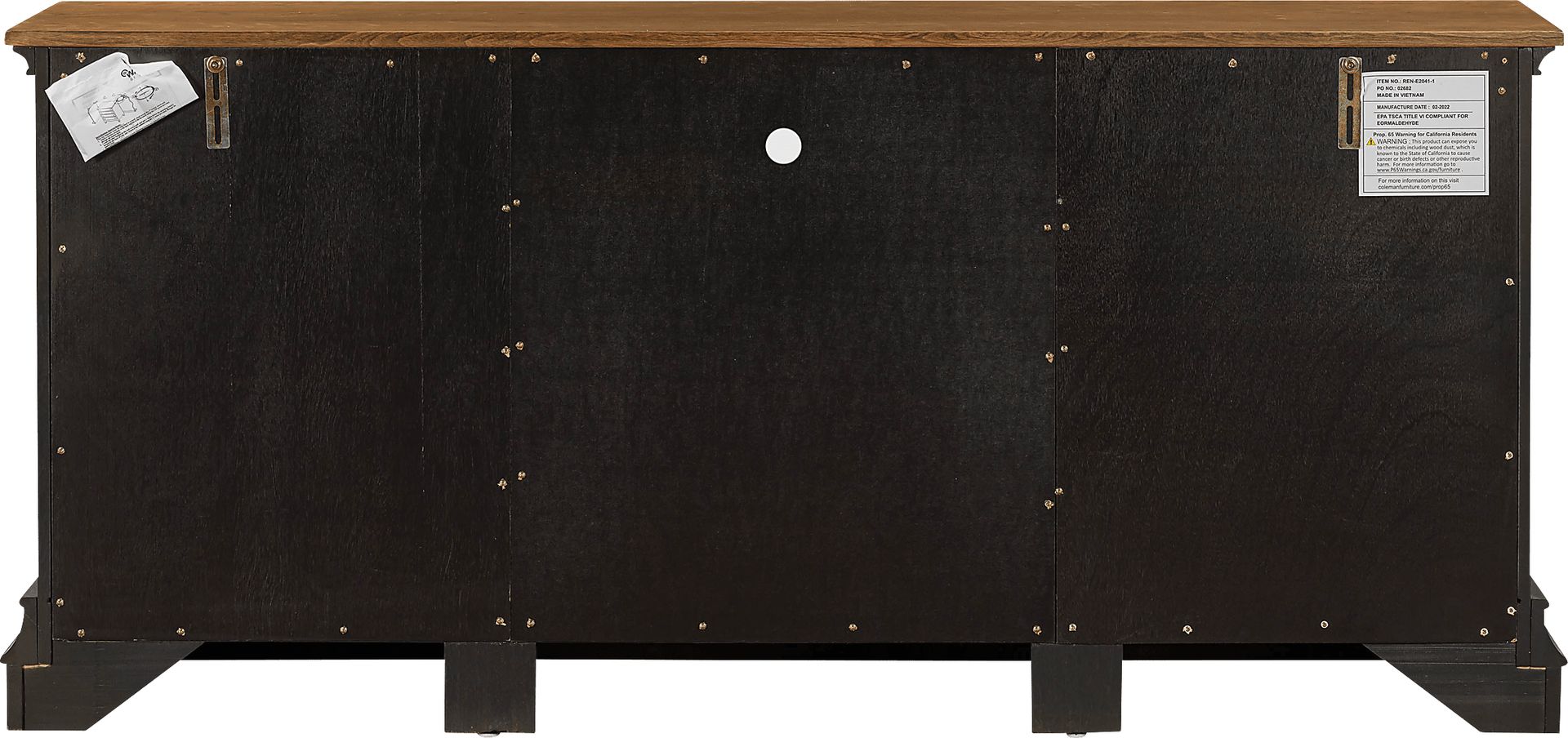 Albermarle Charcoal 68.5 in. Console - Image 7