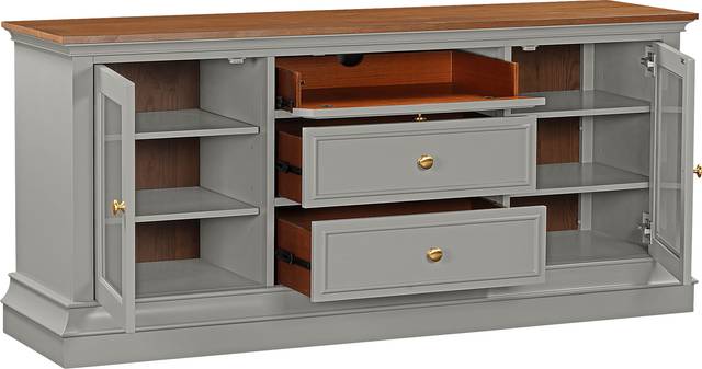 Albermarle Gray 68.5 in. Console - Thumbnail - Image 5