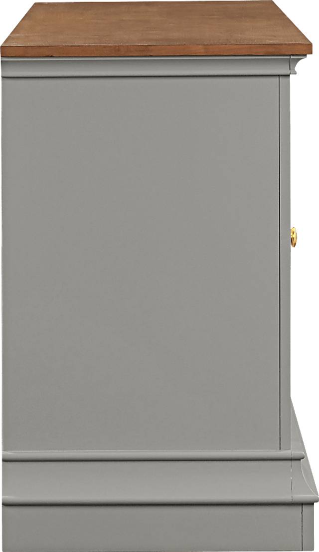 Albermarle Gray 68.5 in. Console - Thumbnail - Image 6
