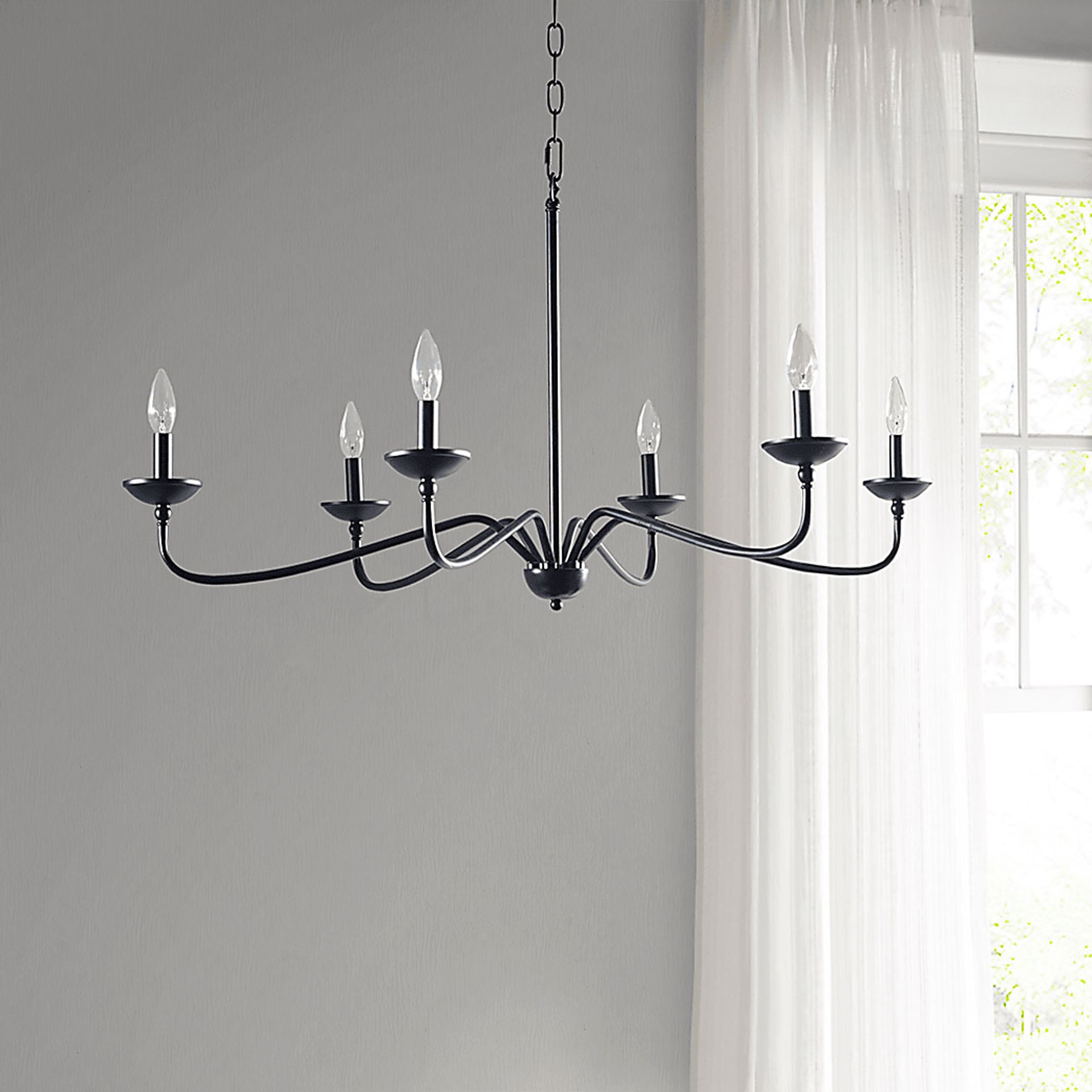 Albert Drive Black Chandelier - Image 7