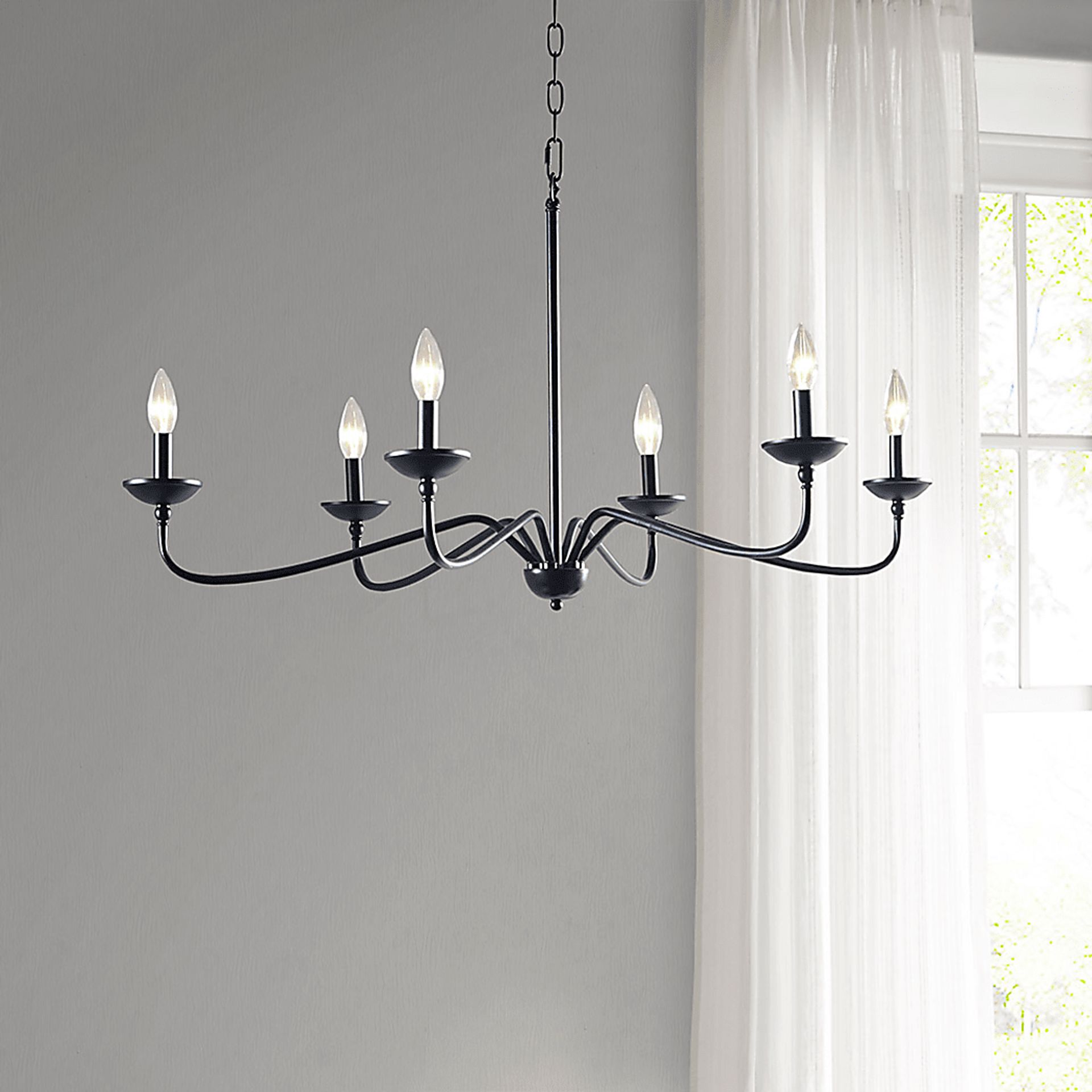 Albert Drive Black Chandelier - Image 8