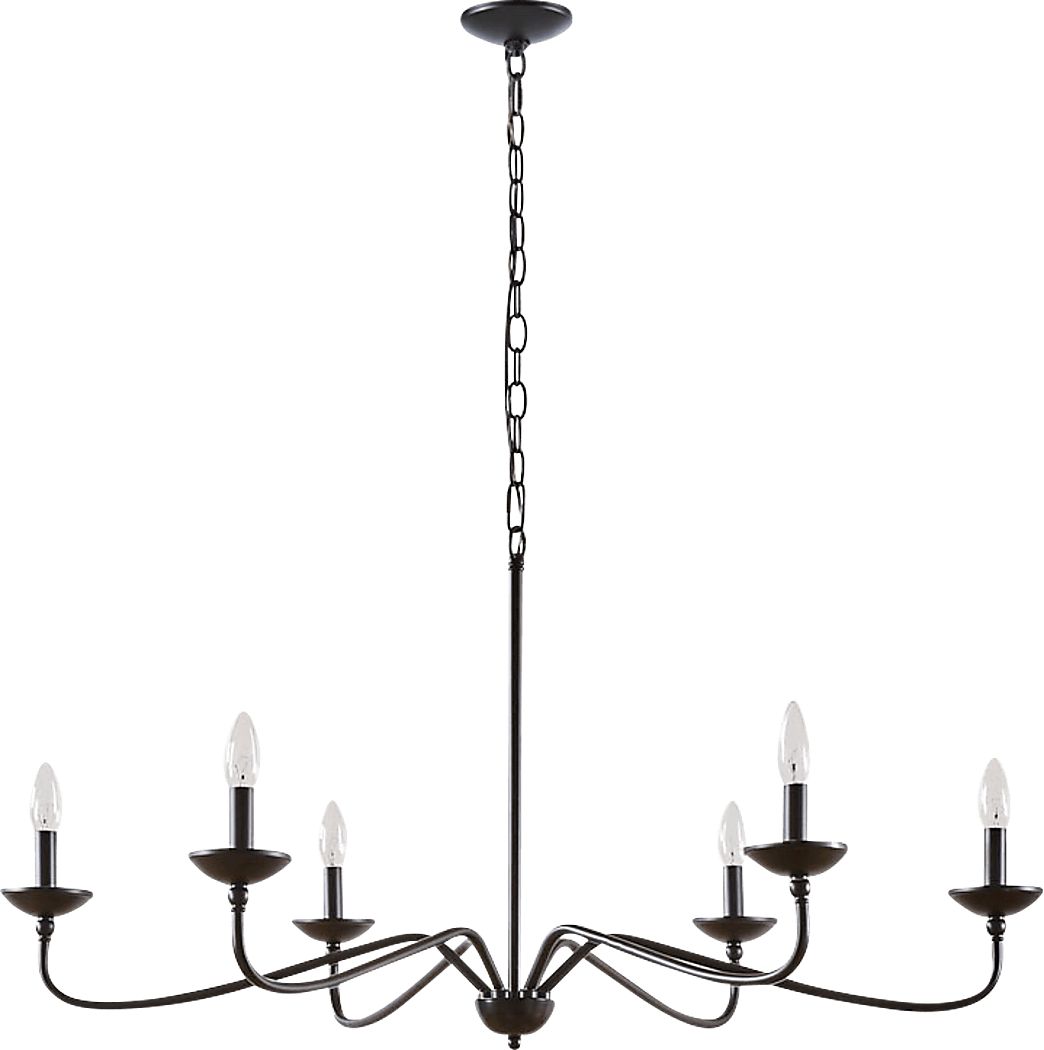 Albert Drive Black Chandelier