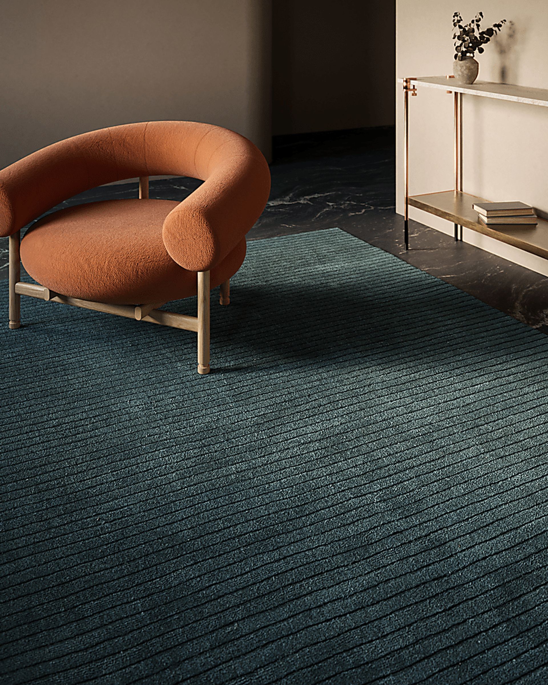 Albestel Blue 5' x 8' Rug - Image 2