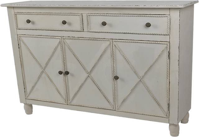 Albi Way White Accent Cabinet - Thumbnail - Image 1