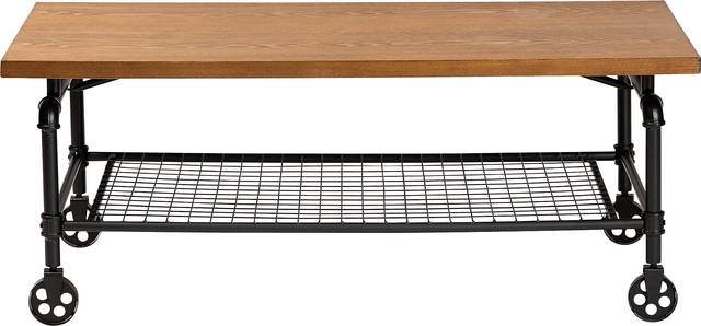Albia Brown Cocktail Table - Thumbnail - Image 2