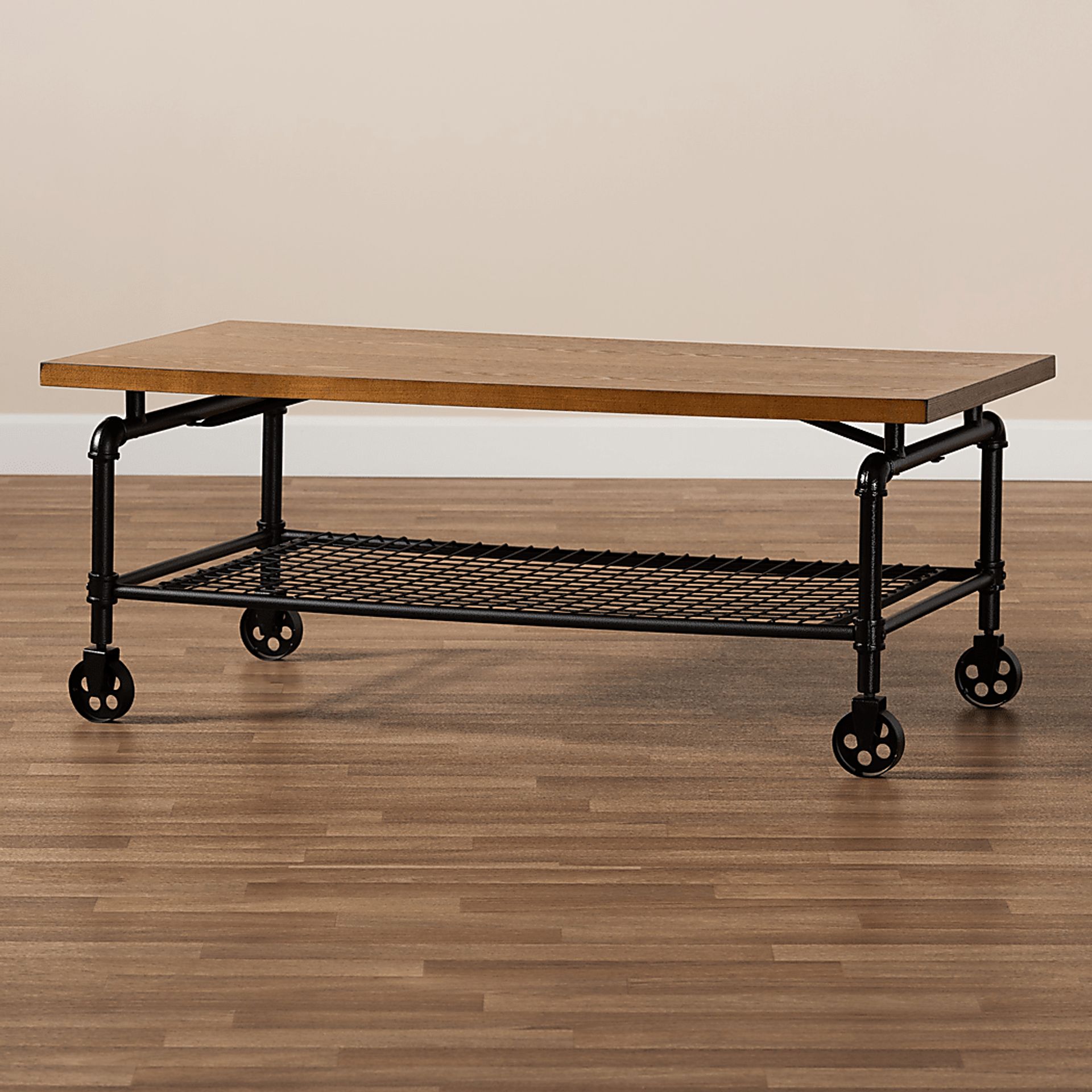 Albia Brown Cocktail Table - Image 6