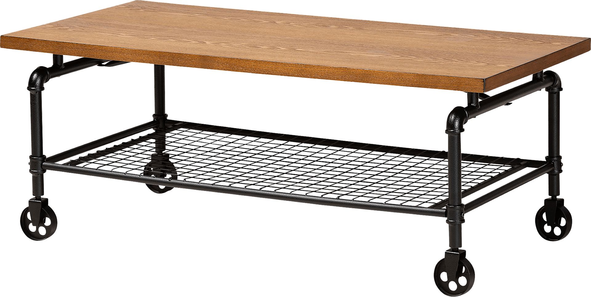 Albia Brown Cocktail Table - Image 1