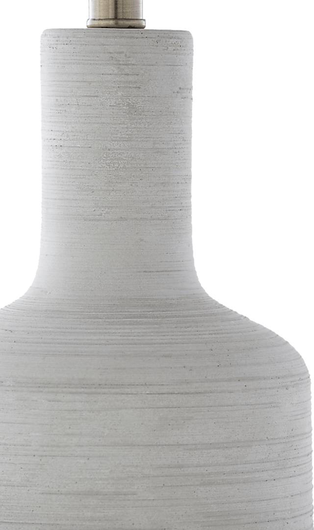Albie Drive Gray Lamp - Thumbnail - Image 3